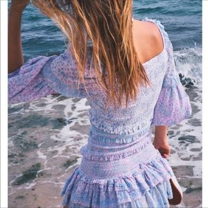 LoveShackFancy | Dresses | Loveshackfancy Ensley Mini Dress Floral Print  Nwt | Poshmark